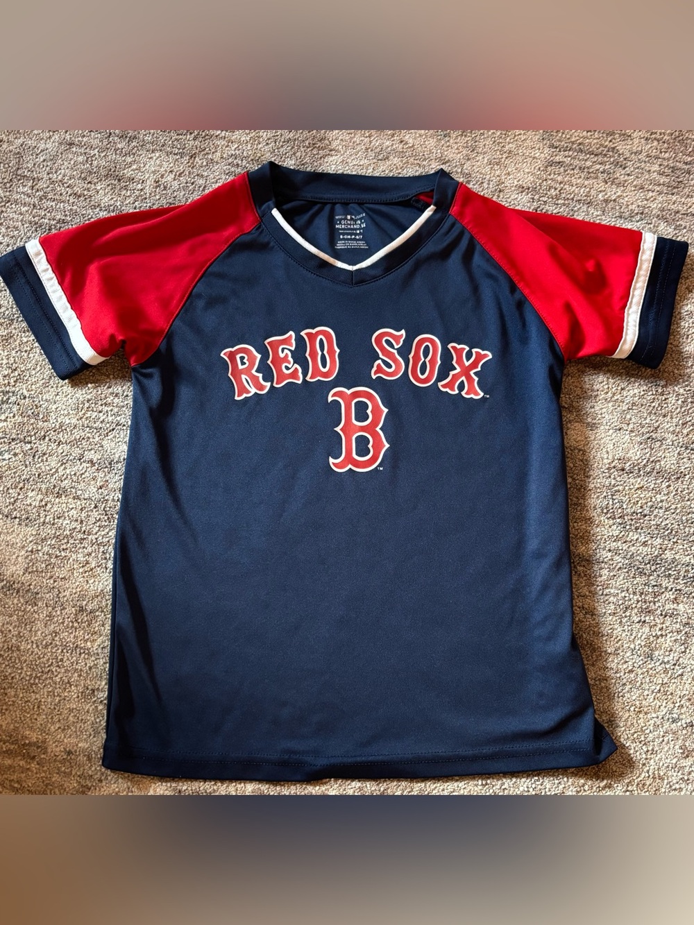 Genuine Merchandise Red Sox Kids Tee